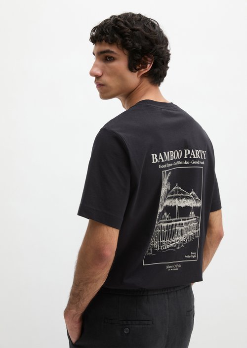 T-shirt regular — Black