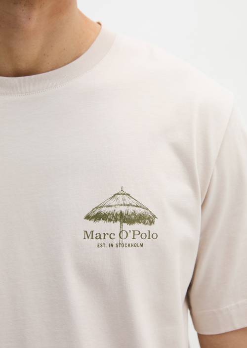 T-shirt regular Grey Silk in detail view