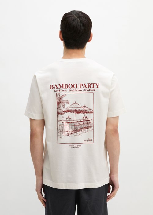 T-shirt regular — Silky White