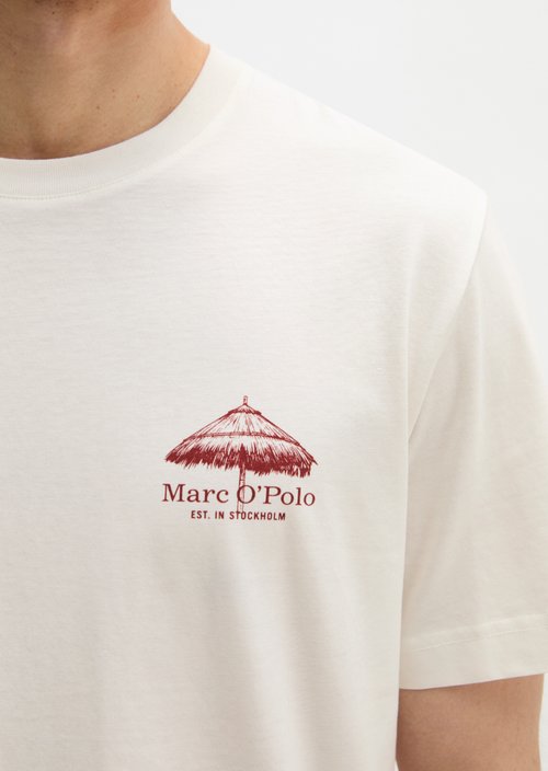 T-shirt regular — Silky White