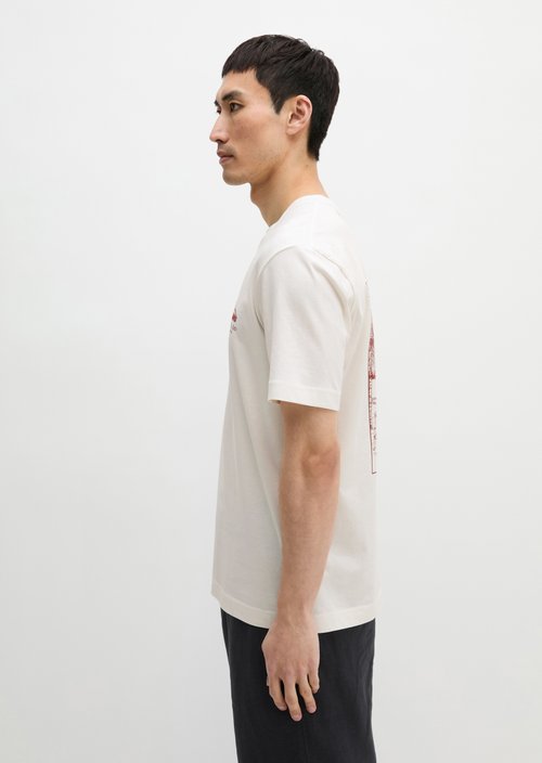 T-shirt regular — Silky White