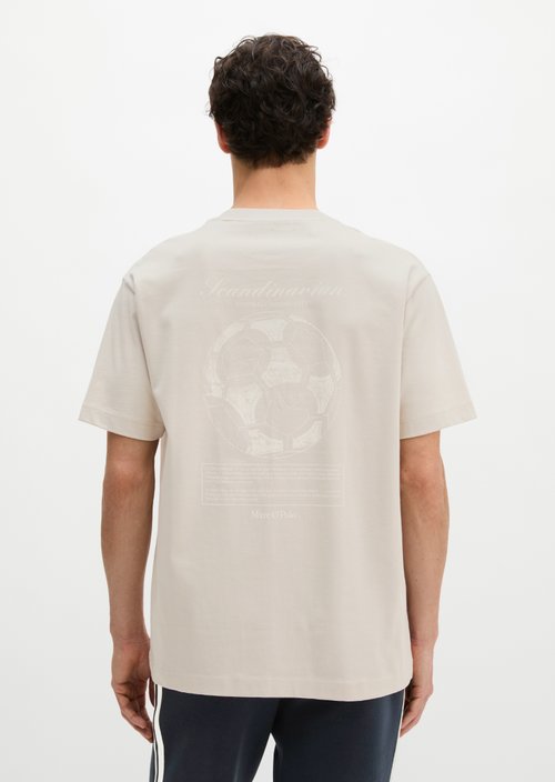 MOP Club '67 Football T-Shirt, Heavy Jersey, Oversize — Grey Silk
