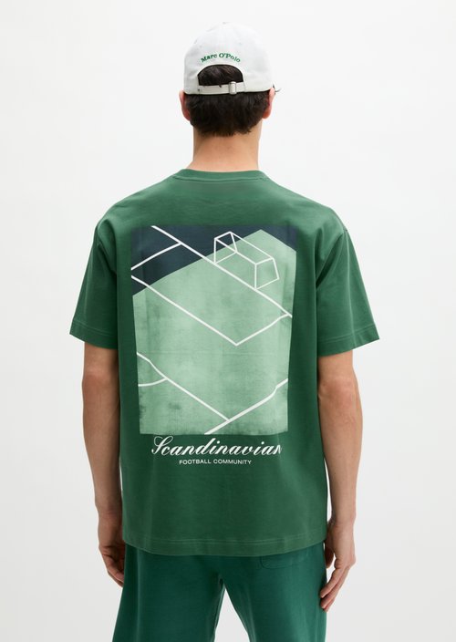 MOP Club '67 Football T-Shirt, Heavy Jersey, Oversize — Ivy Green