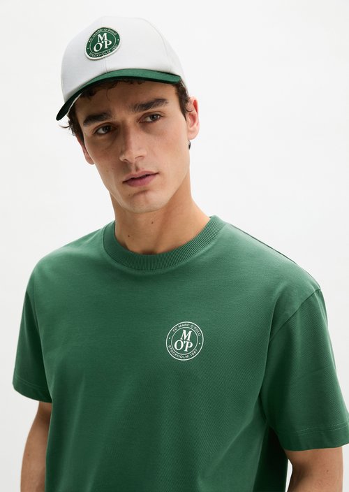 MOP Club '67 Football T-Shirt, Heavy Jersey, Oversize — Ivy Green