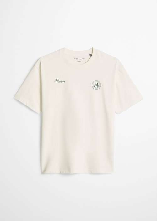 MOP Club '67 Football T-Shirt, Heavy Jersey, Oversize — White Cotton