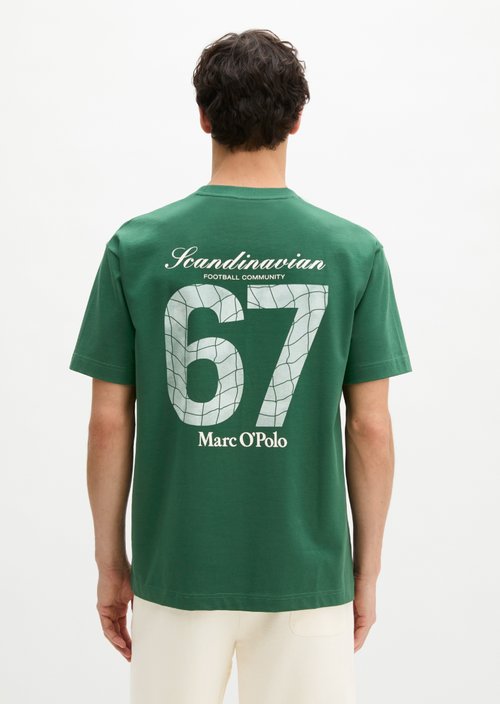 MOP Club '67 Football T-Shirt, Heavy Jersey, Oversize — Ivy Green
