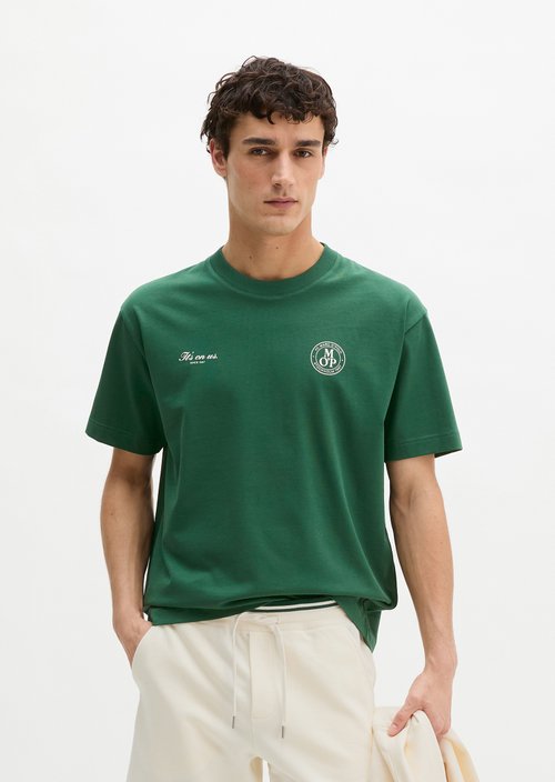 MOP Club '67 Football T-Shirt, Heavy Jersey, Oversize — Ivy Green