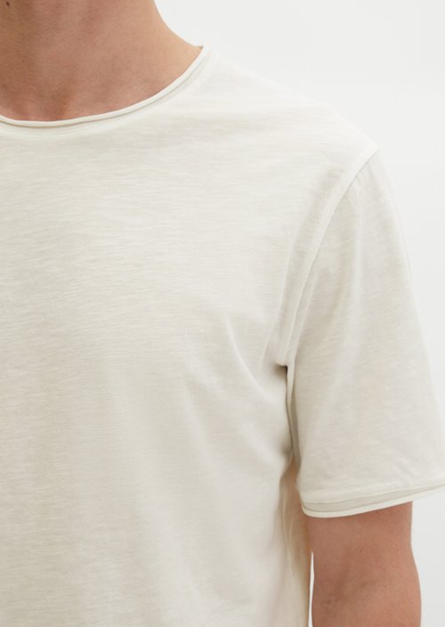 T-shirt regular — Silky White