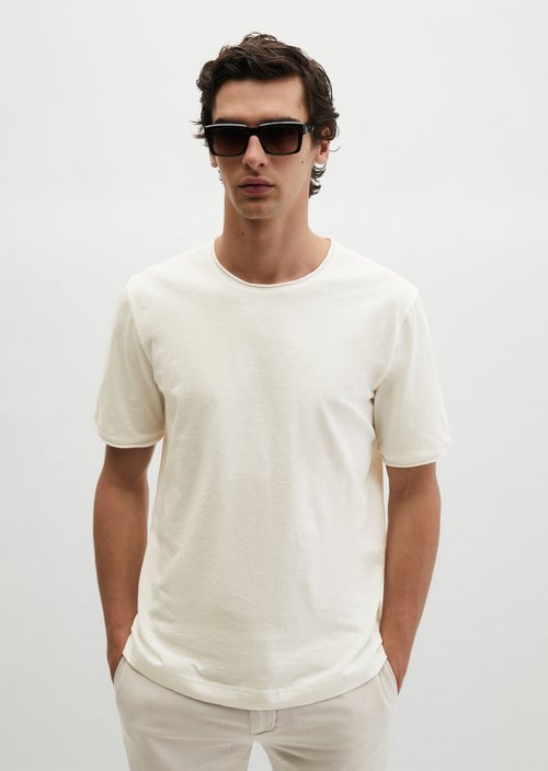 T-shirt regular — Silky White