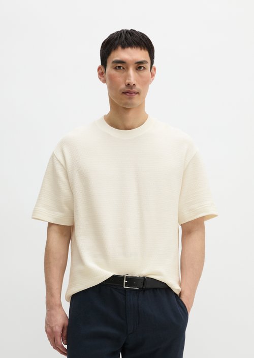 DfC T-Shirt relaxed — Silky White