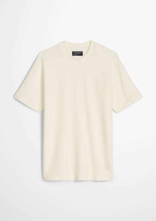 DfC T-Shirt relaxed Silky White in freigestellter Ansicht ohne Model