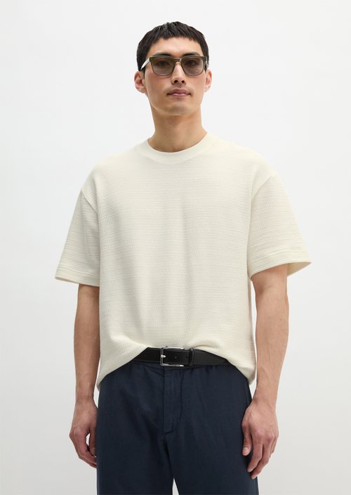 DfC T-Shirt relaxed — Silky White