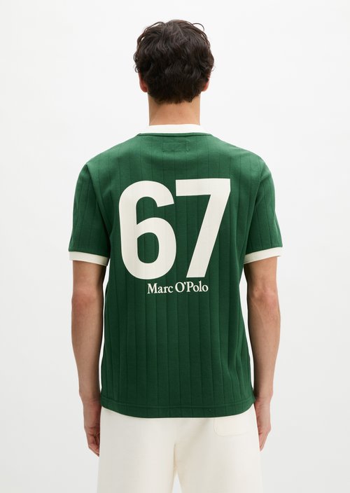 MOP Club '67 Football Tricot Shirt, Rib — Ivy Green