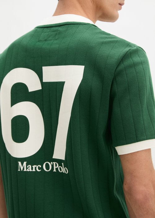 MOP Club '67 Football Tricot Shirt, Rib — Ivy Green
