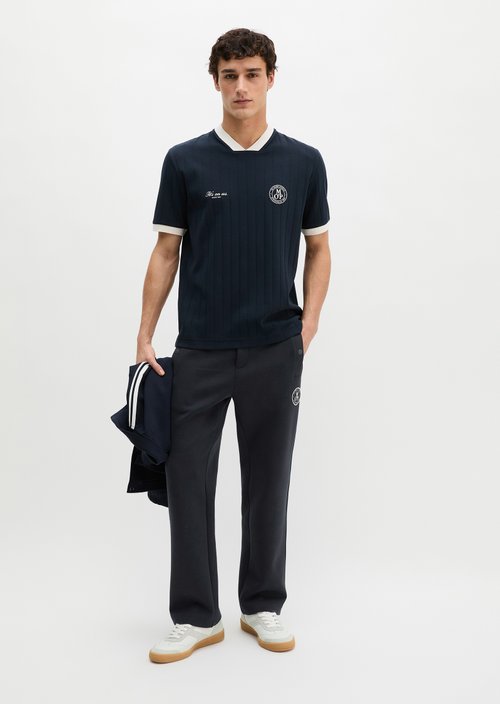 MOP Club '67 Football Tricot Shirt, Rib — Dark Navy