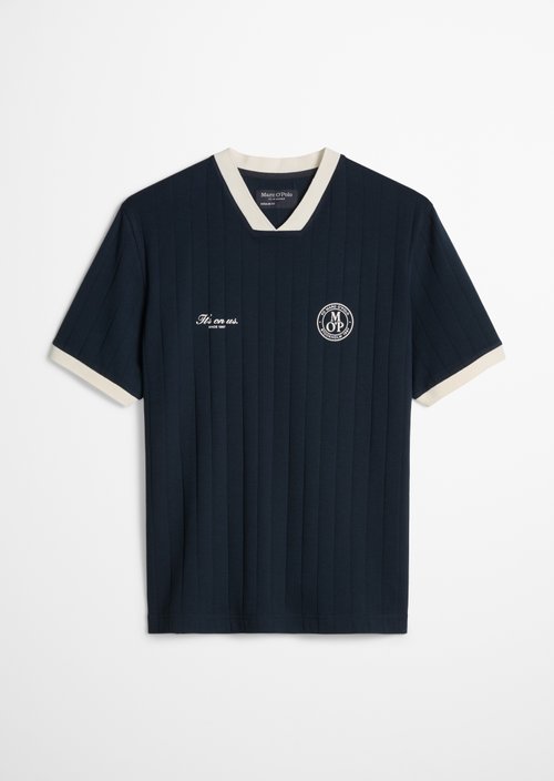 MOP Club '67 Football Tricot Shirt, Rib — Dark Navy