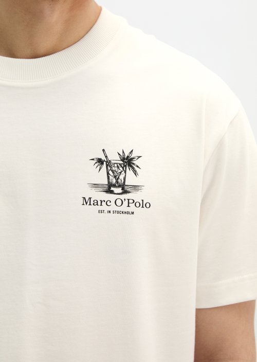 T-shirt loose — Silky White