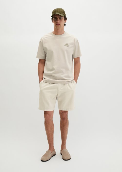 Relaxed T-shirt — Grey Silk