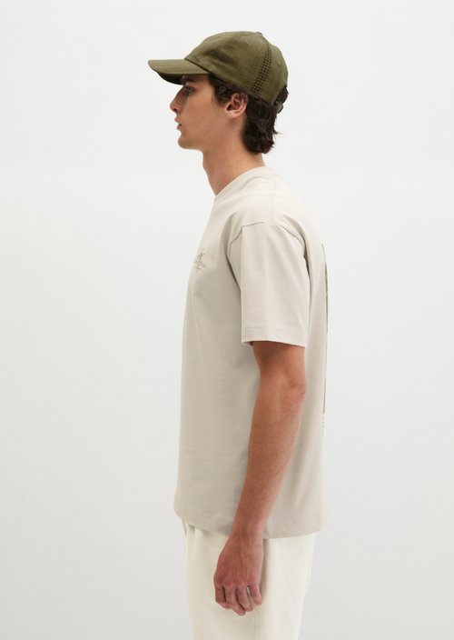 Relaxed T-shirt — Grey Silk