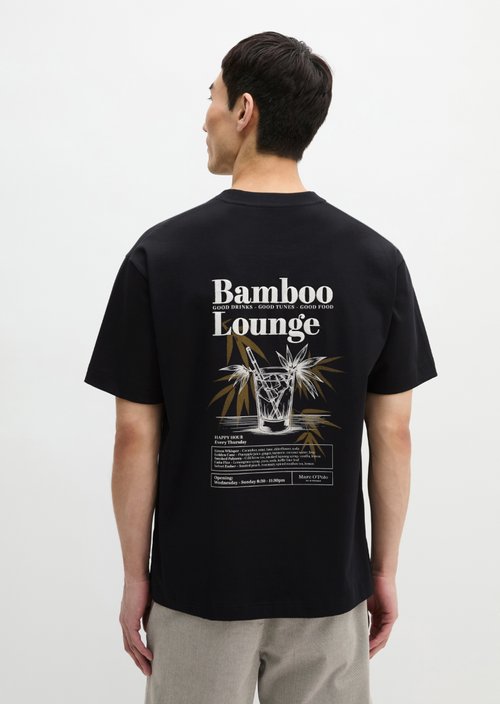 Relaxed T-shirt — Black