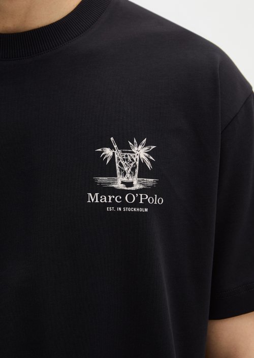 Relaxed T-shirt — Black