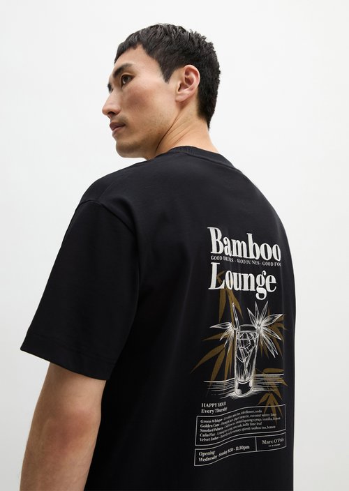 Relaxed T-shirt — Black