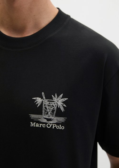 T-shirt loose — Black