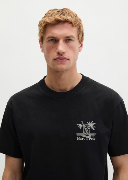 T-shirt loose — Black