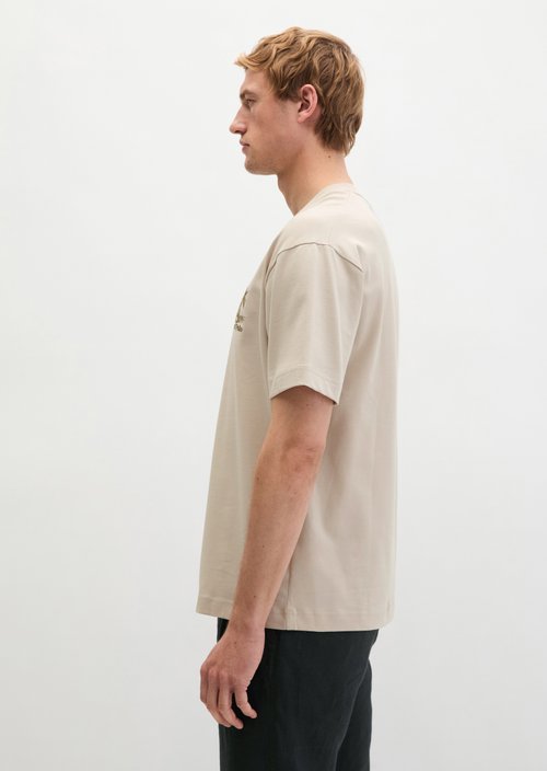 T-shirt loose — Grey Silk