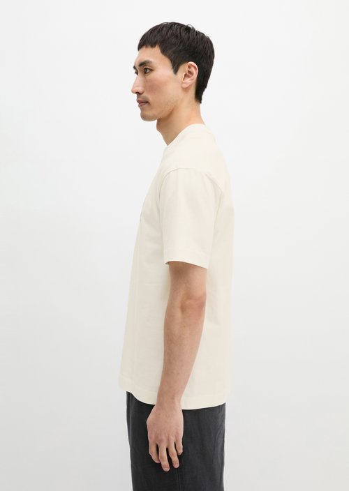T-shirt loose — Silky White