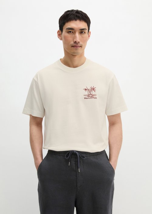 T-shirt loose — Silky White