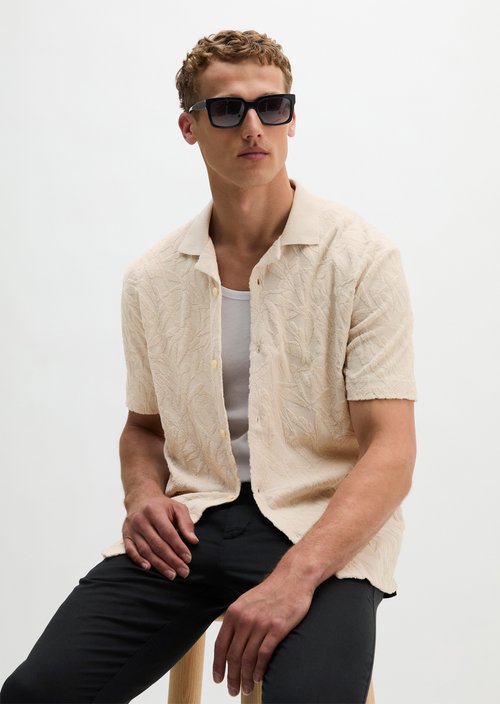 DfC jersey shirt regular — Grey Silk