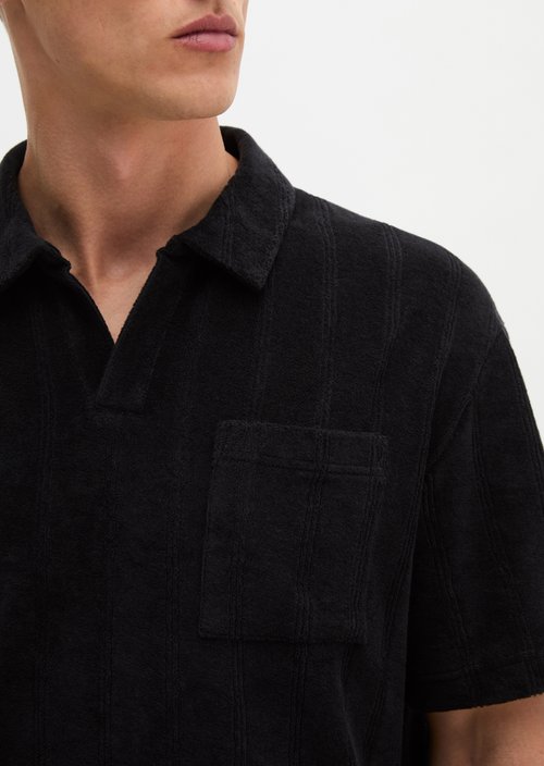 DfC polo shirt loose — Black