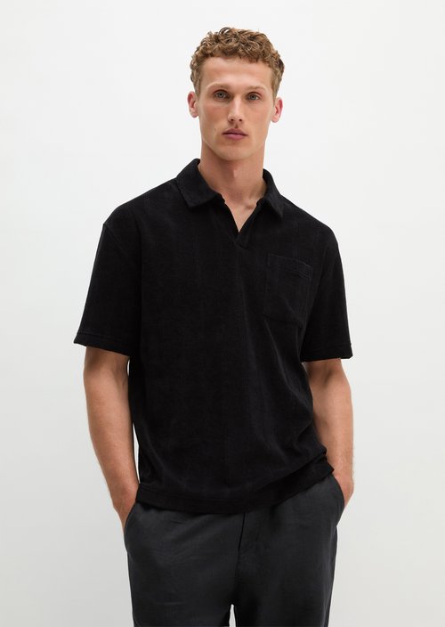 DfC polo shirt loose — Black