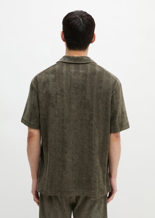 DfC polo shirt loose — Saddle Gray