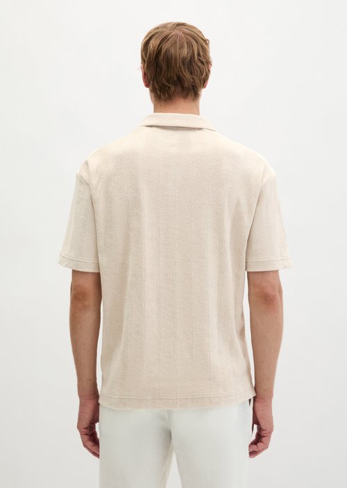 DfC polo shirt loose — Grey Silk