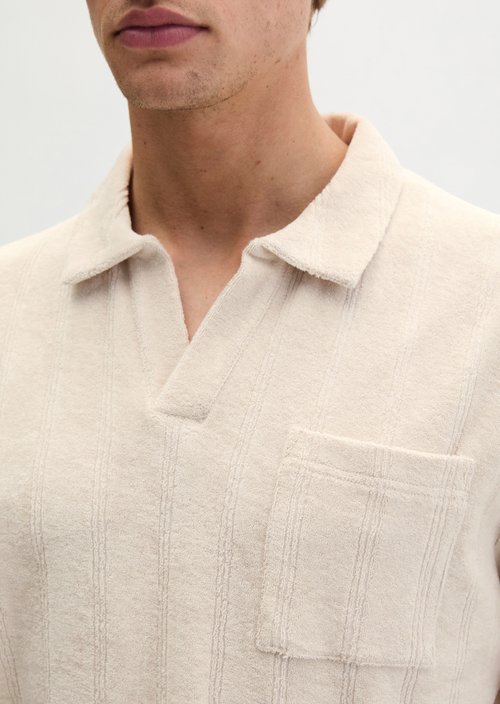 DfC polo shirt loose — Grey Silk
