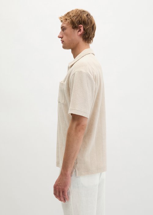 DfC polo shirt loose — Grey Silk