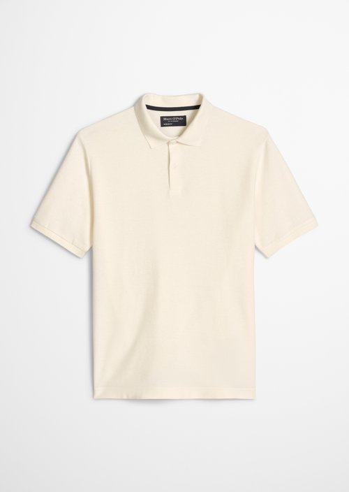 Regular polo shirt — Silky White