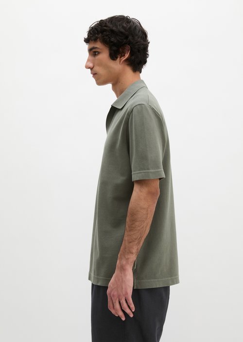 Piqué regular polo shirt — Saddle Gray