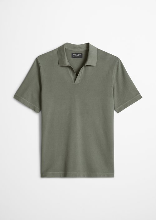 Piqué regular polo shirt — Saddle Gray