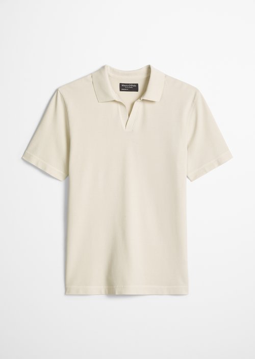Piqué regular polo shirt — Grey Silk