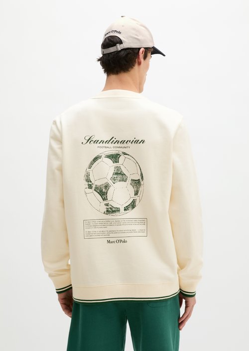 MOP Club '67 Football Sweater — White Cotton
