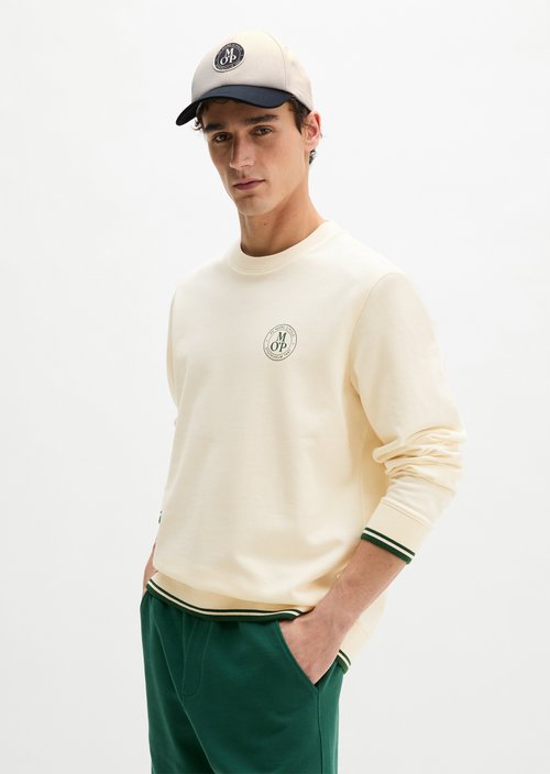 MOP Club '67 Football Sweater — White Cotton