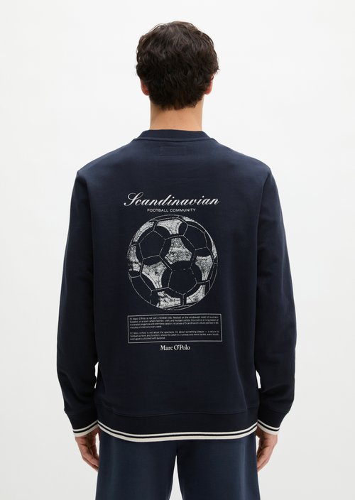 MOP Club '67 Football Sweater — Dark Navy