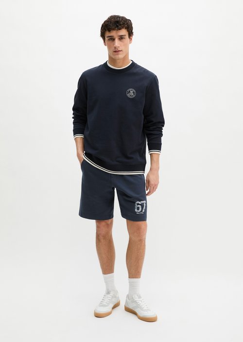 MOP Club '67 Football Sweater — Dark Navy