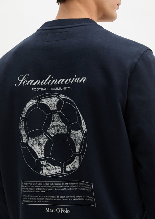 MOP Club '67 Football Sweater — Dark Navy