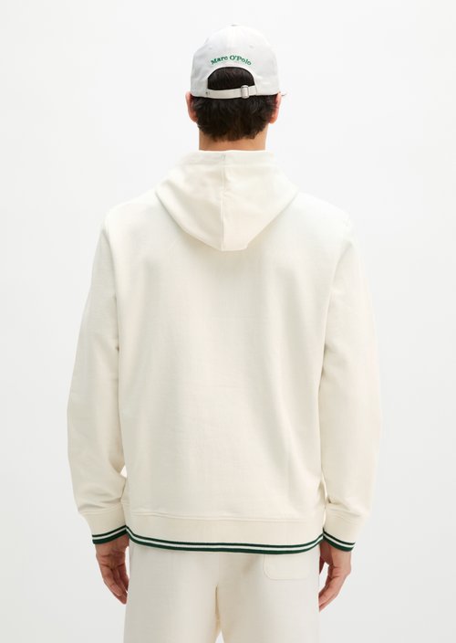 MOP Club '67 Football Hoodie — White Cotton