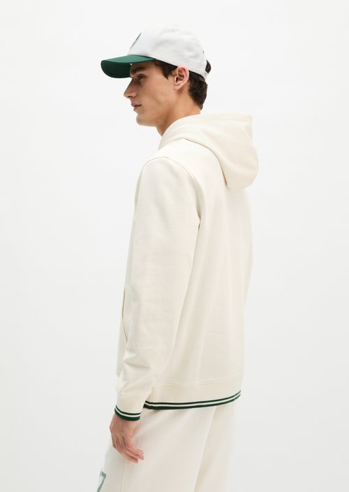 MOP Club '67 Football Hoodie — White Cotton