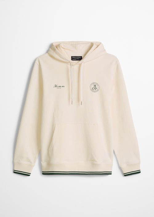 MOP Club '67 Football Hoodie — White Cotton